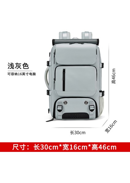 Seyahat Sırt Çantası Büyük Kapasiteli Ultra Hafif Çok Fonksiyonlu Bagaj Çantası (Yurt Dışından)