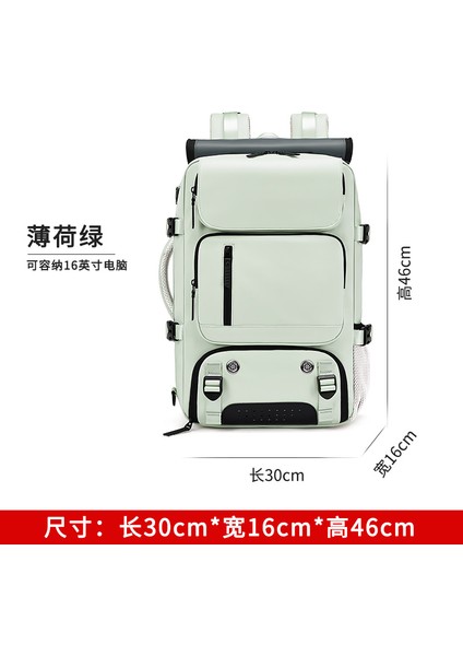 Seyahat Sırt Çantası Büyük Kapasiteli Ultra Hafif Çok Fonksiyonlu Bagaj Çantası (Yurt Dışından)