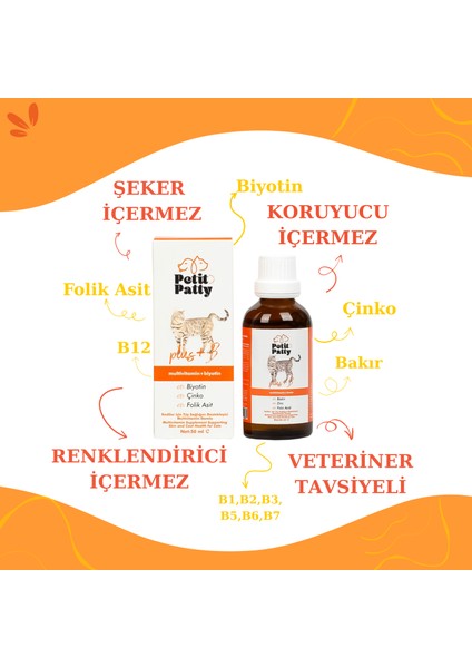 Plus+B For Cats 50G (Kediler Için Tüy Dökülmesi Engelleyici Tüy Sağlığı Damlası) indirimleri
