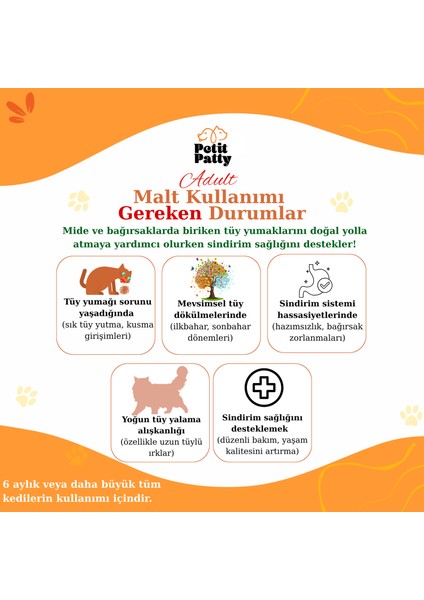 Malt Paste 100G (Kediler Için Tüy Yumağı Önleyici Anti-Hairball Malt Macunu) modelleri