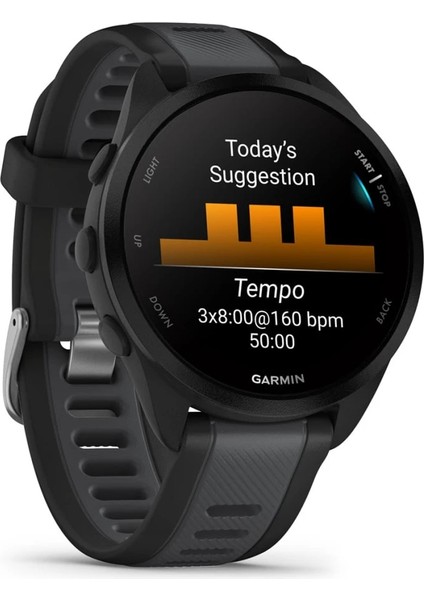 Forerunner 165 Siyah Slate Gri modelleri