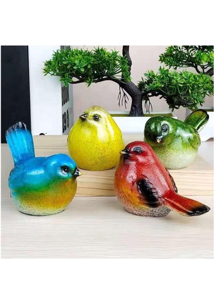 Simüle Kuş Heykeli Reçine Dekorasyon Bahçe Dekorasyon Süsler (Yurt Dışından) fiyatları