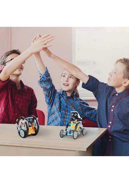 太阳能dıy拼装13合1益智玩具机器人 (Yurt Dışından) fırsatları