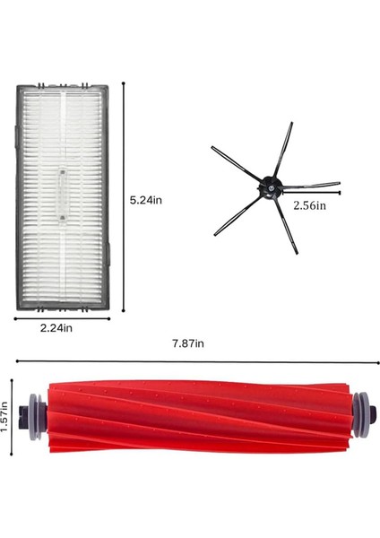 S7 S7 + S7 Maxv, S7 Maxv Artı T7S T7 Artı T7S Artı Robot Vakum Ana Yan Fırça Hepa Filtre Parçaları (Yurt Dışından) fiyatları