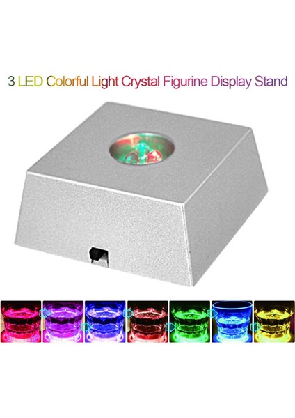 LED Taş Sergileme Tabanı Renkli Değişen Işık Kristal Kule Işık Ev Dekorasyonu Heykel Sergileme Standı (Yurt Dışından) modelleri