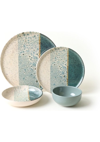 Colored Yemek Takımı 24 Parça 6 Kişilik 19781