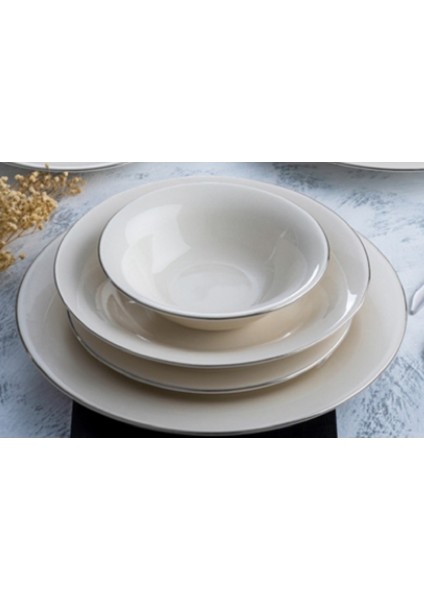Bria 60 Parça 12 Kişilik Beyaz Porselen Yemek Takımı – Sade Tasarım, Dayanıklı ve Mikrodalgaya Uygun modelleri