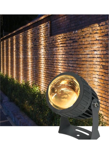 Dış Mekan LED Bahçe Duvar Spotları 10W Peyzaj Aydınlatması AC220V IP65 Su Geçirmez Tek Işınlı Spot Sıcak Beyaz (Yurt Dışından) fiyatları