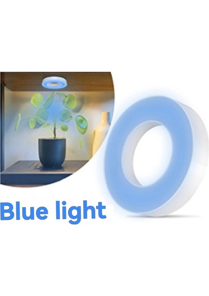 Tam Spektrumlu LED Yetiştirme Işığı Otomatik Açma/kapama Zamanlayıcısı Tavan Dolap Altı Halo Bitki Yetiştirme Lambası Kırmızı ve Mavi Işık 2 Adet (Yurt Dışından) fırsatları