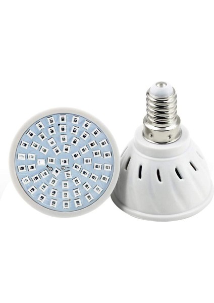 Iç Mekan Bitkileri, Sukulentler, Bahçe Çiçekleri Için 60 Led'li Tam Spektrumlu Büyüme Ampulü, E14,220V (Yurt Dışından) fiyatları