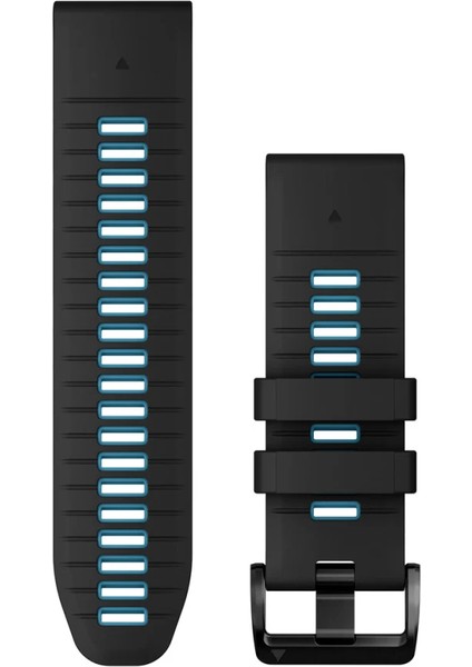 Quickfit 26 mm Yedek Kayış - Siyah Mavi