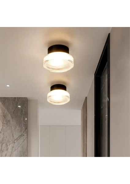 2 LED Duvar Lambası Oturma Odası Modern LED Duvar Lambası Iskandinav Lüks Gece Lambası Çizgili - Gri (Yurt Dışından) fırsatları