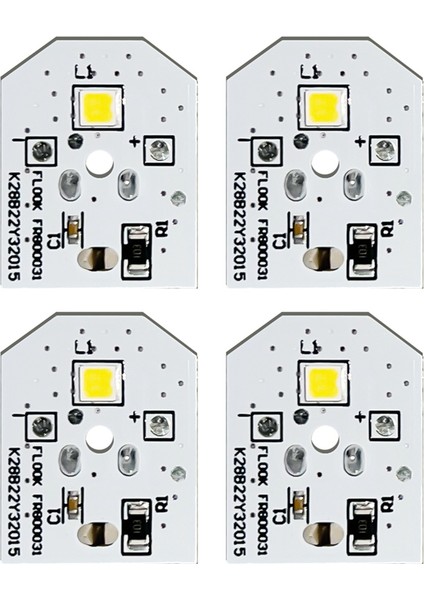 Ge Buzdolabı WR55X30602 WR55X26486 Yedek Onarım Aksesuarları Için 4 Adet WR55X25754 Buzdolabı LED Işık Kartı (Yurt Dışından)