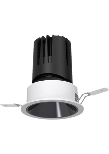 Odaklanma Spot Işığı Ayarlanabilir Işın Açısı Gömme Işık 10W 220V Yuvarlak Alüminyum Alaşımlı Gömme Işıklar D (Yurt Dışından)