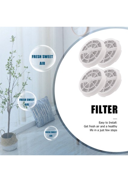 Rıgoglıoso GL2103 Jınpus -2103 ve Ltlky 900S Masaüstü Hava Temizleme Cihazı Için Uyumlu 4 Paket Gerçek Hepa Yedek Filtre (Yurt Dışından) fiyatları