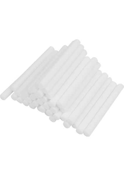 40 Adet Nemlendirici Yedek Filtre Pamuk Sünger Çubuk 8mm x 8cm USB Nemlendirici Aroma Yayıcı Mist Maker (Yurt Dışından)