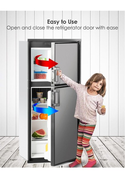 Rv Buzdolabı Kapı Kolu Buzdolabı DM2672 DM2682 DM2872 Için Uygun 3316882900 Rv Buzdolabı Kapı Mandalı Değiştirin (Yurt Dışından) modelleri