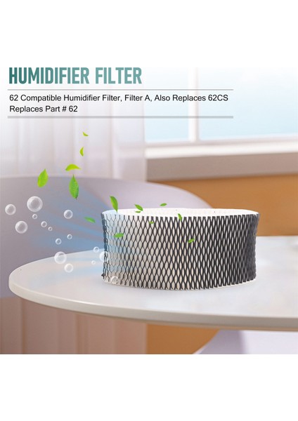 HWF62 Uyumlu Nemlendirici Filtresi (2 Adet) (Yurt Dışından) fırsatları