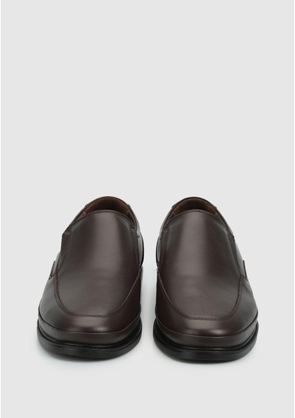 Kahve Deri Erkek Ayakkabı modelleri