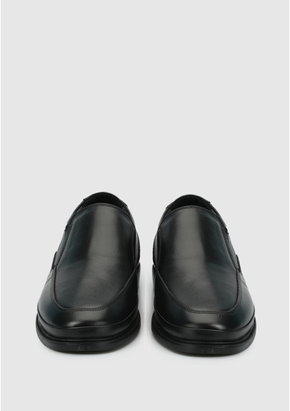 Siyah Deri Erkek Ayakkabı modelleri