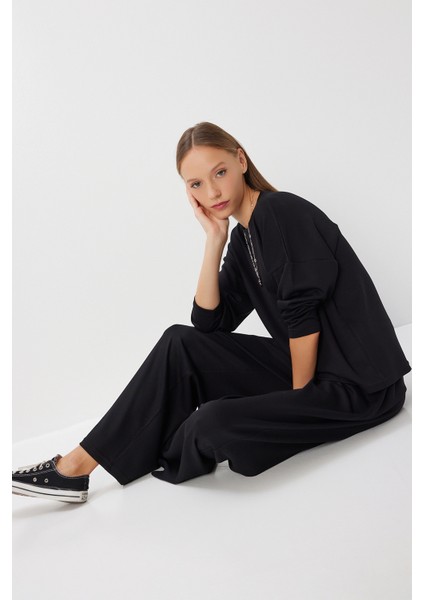 Rahat Esnek Modal Alt-Üst Takım LBY0007 Siyah modelleri