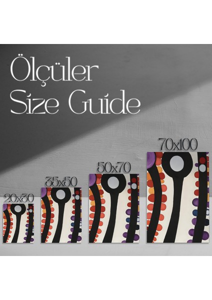 Soyut Nokta ve Çizgi Tablosu modelleri