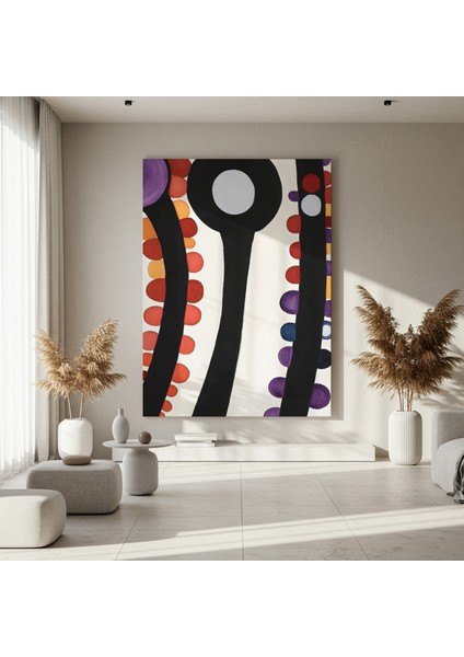 Soyut Nokta ve Çizgi Tablosu fırsatları