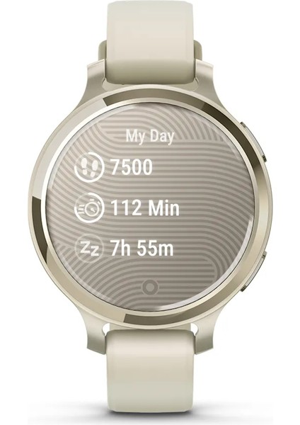 Lily 2 Active Lunar Gold Kemik Silikon Kayışlı