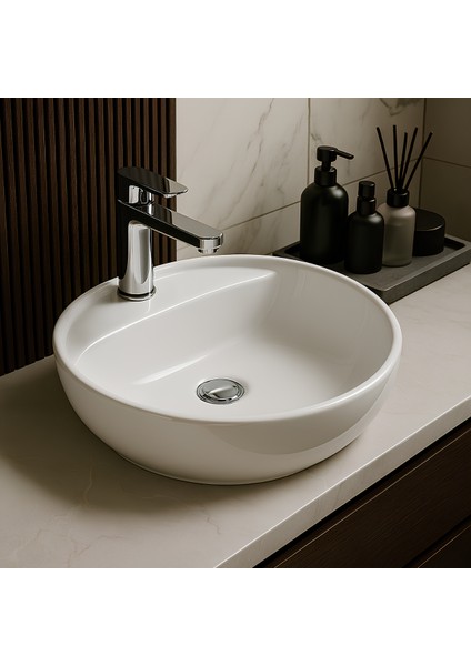 Toledomix Çanak Lavabo Batarya Delikli 45 cm TLD0712 modelleri