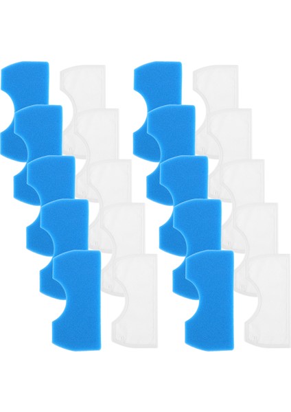 10 Set Mavi Sünger Filtre Beyaz Pamuklu Karaciğer Filtresi Samsung DJ97-01040C Serisi Elektrikli Süpürge Parçaları (Yurt Dışından) modelleri