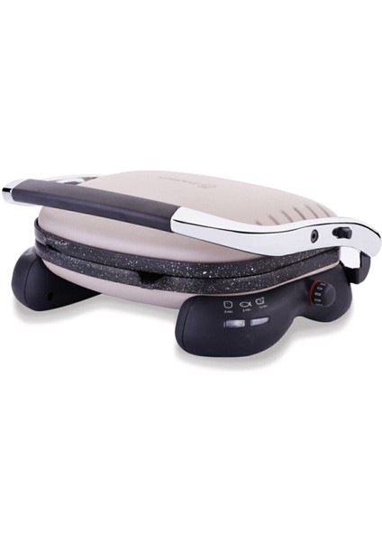 Castron 1800 W Çift Taraflı Alüminyum Plakalı Bej Renk Tost ve Izgara Makinesi – Ev ve Ofis Kullanımı fırsatları