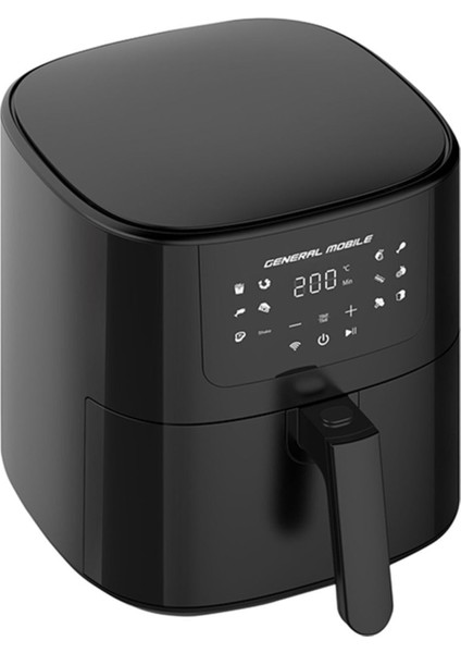 GM Air Fryer 5 L Yağsız Fritöz – Tek Hazne, Isı Ayarı, Hızlı Isınma ve Çıkarılabilir Hazne Özellikli
