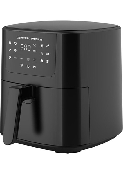 GM Air Fryer 5 L Yağsız Fritöz – Tek Hazne, Isı Ayarı, Hızlı Isınma ve Çıkarılabilir Hazne Özellikli