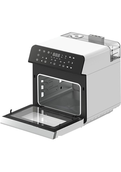10.5 L Buharlı Airfryer Hava Fritözü – Beyaz, 2023 Model, Yağsız ve Sağlıklı Pişirme Teknolojisi