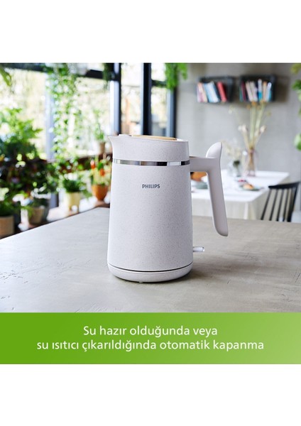 1,7 L Çelik Su Isıtıcı – Gizli Rezistanslı, Enerji Tasarruflu, Ekru Renk, Hızlı Kaynatma Özellikli