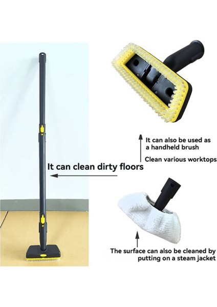 Karcher Sc1 Sc2 Sc3 Sc4 Sc5 Buharlı Temizleyici Yedek Aksesuarları Için Elde Taşınabilir Buhar Fırçası ve Değiştirilebilir Fırça Başlığı (Yurt Dışından) fırsatları