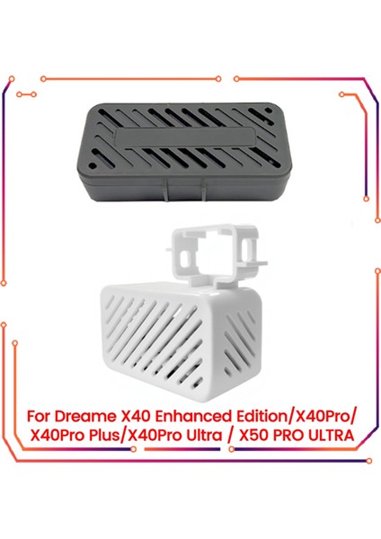 Dreame X40 Enhanced EDITION/X40PRO PLUS/X40PRO ULTRA/X50 Pro Ultra Vakum Parçaları Için 2 Adet Gümüş Iyon Koku Giderme Modülü (Yurt Dışından)