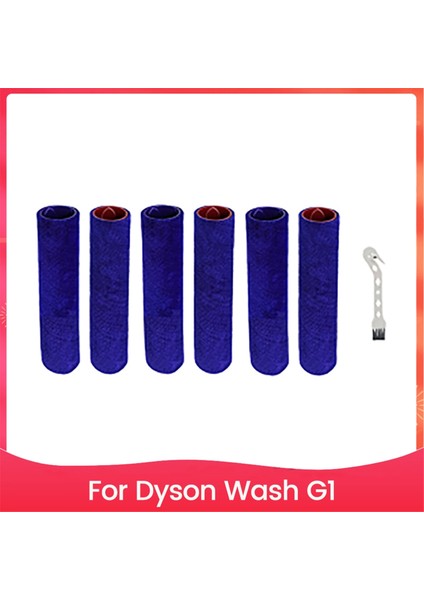 Dyson Wash G1 El Tipi Sterilizasyon Zemin Fırçası Yedek Parçaları Için 7 Parça Rulo Fırça ve Temizleme Fırçası Yedeği (Yurt Dışından)