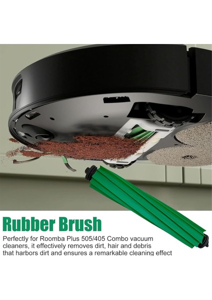 Irobot Roomba Plus 505/405 Combo Robot Süpürge Fırçası Hepa Filtre Paspas Bezi Toz Torbası Yedek Parçaları Için 21 Adet (Yurt Dışından) fiyatları