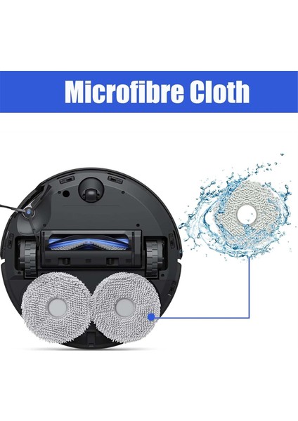 Ecovacs Deebot T50 MAX/T50 PRO/T50 OMNI/T50 Pro OMNI/T50 Max Pro Omni Yedek Parçalar Fırça Filtre Paspas Bezi Toz Torbası (Yurt Dışından) fiyatları