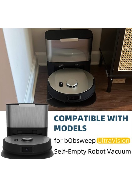Bobsweep Ultravision ve Ultravision Pet Otomatik Boşaltma Robot Süpürgesi Için Uyumlu 6 Adet Toz Torbası Yedek Parça Aksesuarları (Yurt Dışından) modelleri