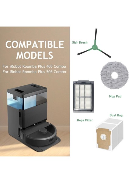 Irobot Roomba Plus 505 Combo/plus 405 Combo Robot Süpürge Parçaları Için Yedek Parça Aksesuarı (Yurt Dışından) fiyatları