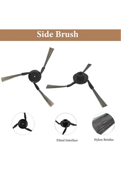 Dreame Mova P50 Pro Ultra/ P10 Pro Ultra/ P10 Ultra Yedek Parça Tricut Yan Fırça Hepa Filtre Paspas Bezi Toz Torbası (Yurt Dışından) fiyatları