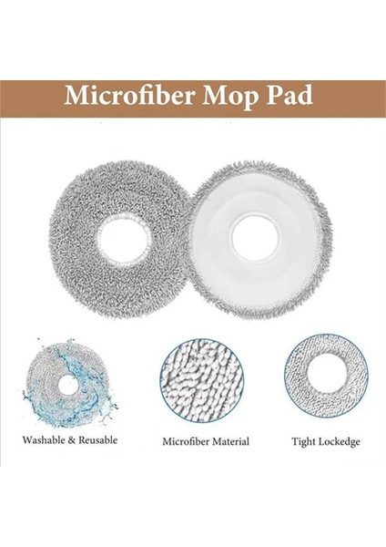 Dreame Mova P50 Pro Ultra/ P10 Pro Ultra/ P10 Ultra Yedek Parça Tricut Yan Fırça Hepa Filtre Paspas Bezi Toz Torbası (Yurt Dışından) fırsatları