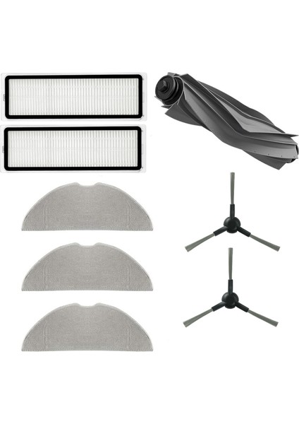 Mova S10 PLUS/S10 Robot Süpürge Silindiri Yan Fırça Hepa Filtre Paspas Pedi Temizleyici Parça Değişimi (Yurt Dışından) fırsatları