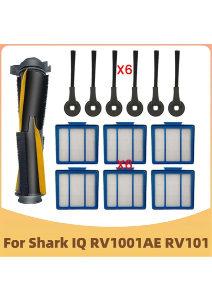 Shark Iq RV1001AE RV101 Için 13 Adet Vakum Fırça Filtresi Yedek Aksesuarlar Verimli Ev Temizlik Aksesuarları (Yurt Dışından)