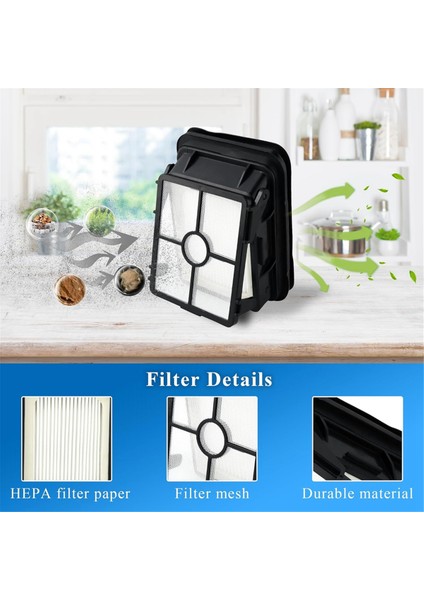 Crosswave Max ve Crosswave 2554 2590 Vakum Parçaları Için Yedek Fırça ve Filtreler, 1618641 ve 1608684'Ü Değiştirin (Yurt Dışından) modelleri