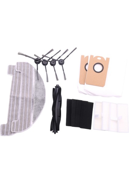 Proscenic M8 Pro Elektrikli Süpürge Aksesuarları Için Ana Fırça Yan Fırça Hepa Filtre Paspas Aksesuarları Yedek Parçası (Yurt Dışından)