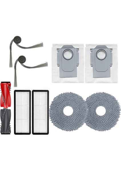 Roborock Qrevo C / Curv / Curv C / Edge / Edge C / 5AE / S5V Robot Süpürge Parçası Ana Yan Fırça Aksesuarları (Yurt Dışından)