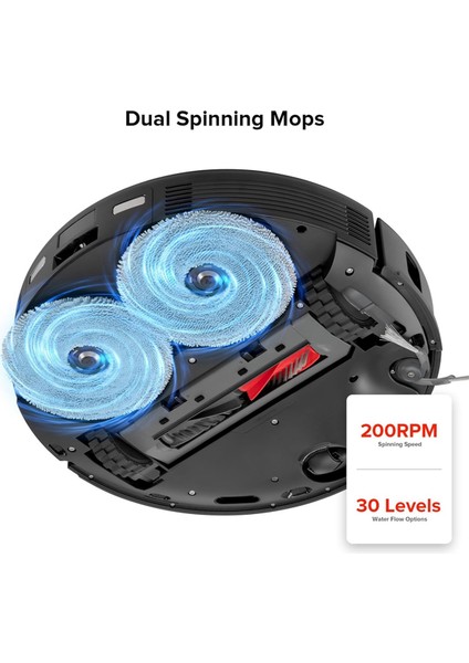 Roborock Saros Z70 / Saros Z70 Ultra Yan Fırça Hepa Filtre Paspas Bezi Toz Torbaları Elektrikli Süpürge Parçaları (Yurt Dışından) modelleri
